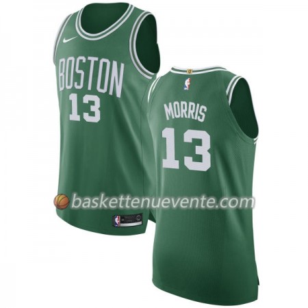 Maillot Basket Boston Celtics Marcus Morris 13 Nike 2017-18 Vert Swingman - Homme
